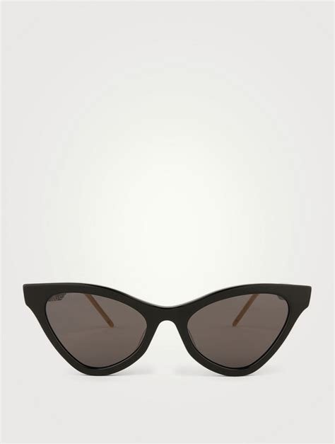 cat-eye frame sunglasses gucci